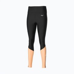 Legginsy do biegania damskie Mizuno Impulse Core Long. Czarne legginsy damskie Mizuno, s, bez wzorów, z elastanu, długie, do biegania. Za 149.99 zł.