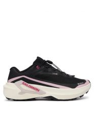 Salomon Buty do biegania Genesis 2 GTX L49309300 Czarny. Czarne obuwie sportowe damskie Salomon, bez wzorów, z materiału, do biegania. Za 729.99 zł.