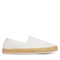 Espadryle Gant. Białe espadryle damskie GANT, bez wzorów, bez obcasa, bez zapięcia. Za 369.99 zł.