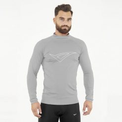 Termoaktywna koszulka treningowa IRONBOY LONG. Białe koszulki sportowe męskie Legea, s, bez wzorów, z poliesteru, bez kołnierzyka, bez ramiączek. Za 72.00 zł.