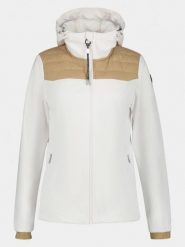 Kurtka Softshell Damska Luhta Arantila. Białe kurtki sportowe damskie Luhta, m, bez wzorów, z materiału, bez kaptura, trekkingowe. Za 431.70 zł.
