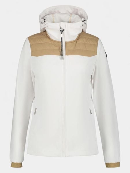 Kurtka Softshell Damska Luhta Arantila. Białe kurtki damskie Luhta, m, bez wzorów, z materiału, bez kaptura, trekkingowe. Za 428.00 zł.