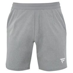 Szorty Tecnifibre Team. Szare krótkie spodenki sportowe męskie TECNIFIBRE, bez wzorów, tenisowe. Za 150.00 zł.