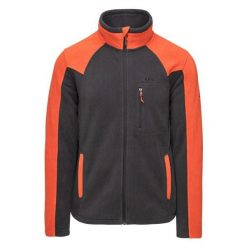 Polar męski Hi-Tec Monar - pomarańczowy, Rozmiar XL. Brązowe bluzy męskie Hi-tec, m, bez wzorów, z materiału, bez kaptura. Za 134.99 zł.