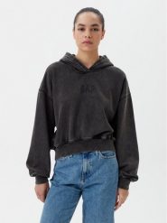Gap Bluza 841725-03 Czarny Regular Fit. Czarne bluzy damskie GAP, xxs, bez wzorów, z bawełny, bez kaptura. Za 199.99 zł.