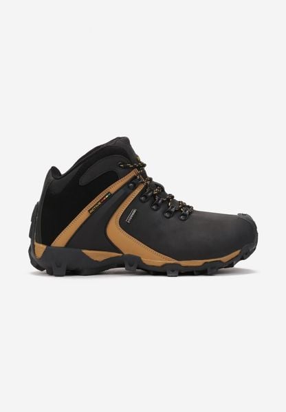 Czarne Buty Trekkingowe Mellala. Czarne trekkingi męskie Born2be. Za 179.99 zł.