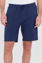 GUESS Granatowe męskie shorty Arlo, Rozmiar XL. Niebieskie szorty męskie Guess, l, z aplikacjami. W wyprzedaży za 158.99 zł.