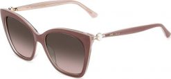 Jimmy Choo Damskie okulary przeciwsłoneczne JIMMY CHOO WOMEN RUA-G-S-Y9A (Szkło/Zausznik/Mostek) 56/18/145 mm) NoSize. Okulary przeciwsłoneczne damskie Jimmy Choo. Za 450.91 zł.