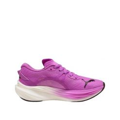 Buty biegowe PUMA Deviate Nitro 3 Violet. Fioletowe obuwie sportowe damskie Puma, bez wzorów, z materiału, do biegania. Za 634.90 zł.