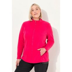 Damskie Bluza polarowa system modułowy do wpinania z recyklingu. Czerwone bluzy damskie Ulla Popken, plus size, bez wzorów, z materiału, bez kaptura. Za 195.99 zł.