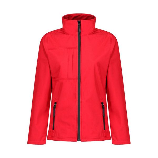 Kurtka Damska Octagon II Soft Shell. Czarne kurtki damskie Regatta, xl, bez wzorów, bez kaptura, trekkingowe. Za 187.99 zł.