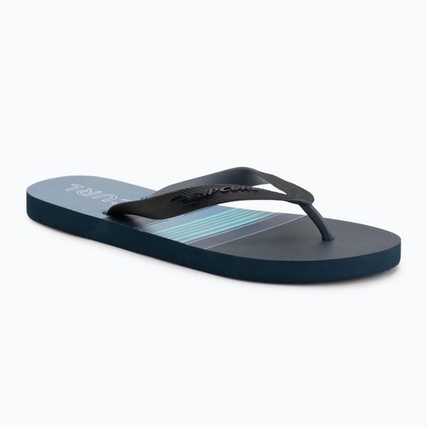 Japonki męskie Rip Curl Daybreaker Bloom Open Toe. Niebieskie klapki męskie Rip Curl, z materiału, eleganckie. Za 93.99 zł.