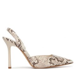 Szpilki Aldo. Brązowe szpilki damskie Aldo, bez wzorów, bez obcasa, bez zapięcia. Za 359.99 zł.