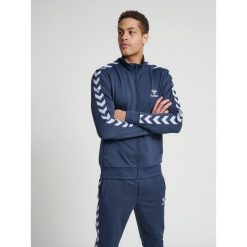 Kurtka Hummel Nathan 2.0 zip. Niebieskie bluzy męskie Hummel, m, bez wzorów, z dresówki, do piłki ręcznej. Za 267.00 zł.