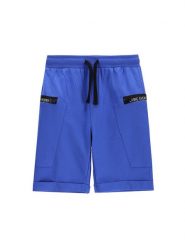Coccodrillo Szorty sportowe WC5120501IBJ Niebieski Regular Fit. Niebieskie szorty dla chłopców COCCODRILLO, bez wzorów, z bawełny, sportowe. Za 49.99 zł.