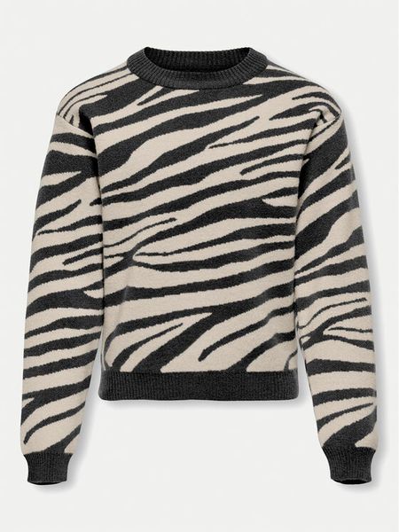 Kids ONLY Sweter 15320387 Czarny Regular Fit. Czarne swetry dla dziewczynek Kids Only, bez wzorów, z syntetyku, bez kołnierzyka, bez ramiączek, bez kaptura. Za 69.99 zł.