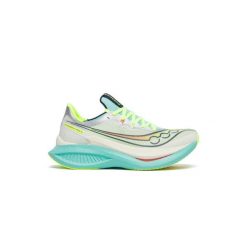 Buty do biegania Saucony Endorphin Pro 5 Białe. Białe obuwie sportowe damskie Saucony, bez wzorów, z materiału, do biegania. Za 1,164.80 zł.