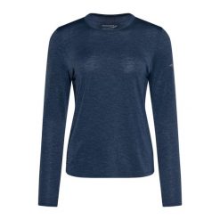 Longsleeve do biegania damska Saucony Stopwatch. Niebieskie koszulki sportowe damskie Saucony, m, bez wzorów, sportowe, bez kołnierzyka. Za 159.99 zł.