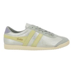 Baskets Femme Baskets Gola BULLET BLAZE Argent Argent Gola. Szare obuwie sportowe damskie Gola, bez wzorów, tenisowe. Za 383.00 zł.
