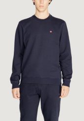 Bluza Mężczyzna NAPAPIJRI BALIS CREW 1. Niebieskie bluzy męskie Napapijri, m, bez wzorów, z bawełny, bez kaptura. Za 293.50 zł.