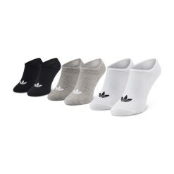 Skarpety krótkie adidas. Białe skarpety damskie Adidas, bez wzorów. Za 59.99 zł.