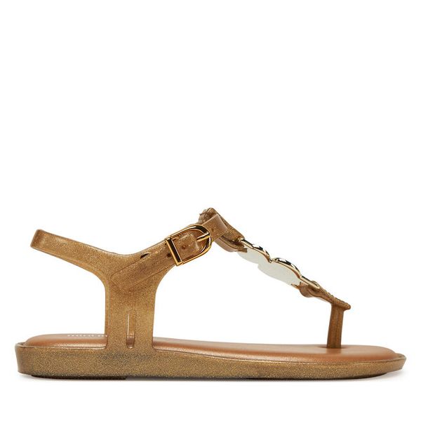 Sandały Melissa. Żółte sandały dziewczęce Melissa, bez zapięcia. Za 319.99 zł.