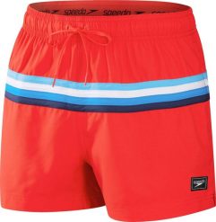 Speedo Szorty Kąpielowe Męskie Speedo Redondo Edge Volley 14" Red R.XL. Czerwone krótkie spodenki sportowe męskie Speedo, m, bez wzorów, żeglarskie. Za 195.99 zł.