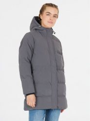 Weather Report Kurtka zimowa Silky WR234027 Szary Regular Fit. Szare kurtki damskie Weather Report, na zimę, bez wzorów, z syntetyku, bez kaptura. Za 379.99 zł.