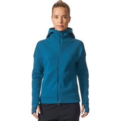 Adidas Bluza damska ZNE Hood2 Pulse niebieska r.M (BQ0117). Bluzy damskie marki Adidas. Za 303.18 zł.