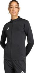 Adidas Bluza damska adidas Entrada 26 Track czarna JZ6597 S. Czarne bluzy damskie Adidas, s, bez wzorów, bez kaptura. Za 160.05 zł.