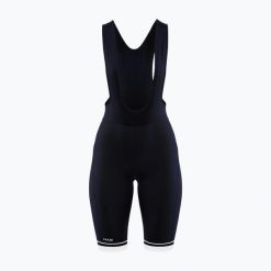 Spodenki rowerowe damskie HUUB La Fleur Bib W. Czarne obuwie sportowe damskie Huub, bez wzorów, rowerowe. Za 309.99 zł.