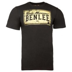 Koszulka Benlee Boxlabel. Niebieskie koszulki sportowe męskie BENLEE, m, bez wzorów, z bawełny, bez kołnierzyka, bez ramiączek, na fitness i siłownię. Za 119.50 zł.