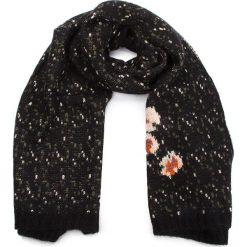Szal TWINSET - Sciarpa OA8T8F Jacq. Flori Nero 03146. Czarne szaliki i chusty damskie Twinset, z materiału. Za 579.00 zł.