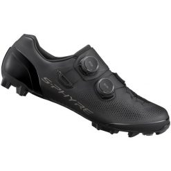 Rower szosowy - buty kolarskie SH-XC903 S-PHYRE, czarne. Czarne buty sportowe męskie Shimano, bez zapięcia, do biegania. Za 1,771.50 zł.