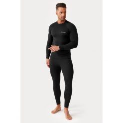 Bielizna termoaktywna na narty męska Black Iron. Czarna bielizna termoaktywna męska ROUGH RADICAL, m, z bawełny. Za 179.90 zł.