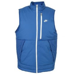 Kurtka pikowana męskie Nike Sportswear azzurro. Niebieskie kurtki sportowe męskie Nike, l, bez wzorów, z materiału, trekkingowe. Za 455.20 zł.