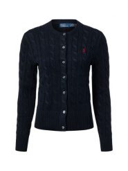 Polo Ralph Lauren Kardigan damski Kobiety Bawełna niebieski jednolity, S. Niebieskie kardigany damskie Polo Ralph Lauren, s, bez wzorów, z bawełny, eleganckie. Za 1,099.95 zł.