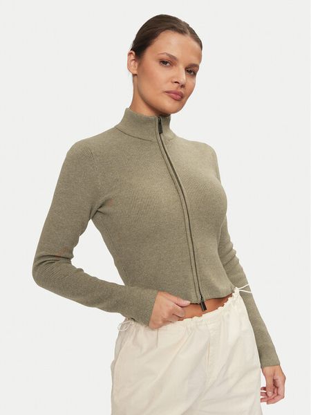 Dickies Sweter Helena DK0A864O Zielony Slim Fit. Zielone swetry damskie Dickies, l, bez wzorów, z bawełny, bez kołnierzyka, bez ramiączek, bez kaptura. Za 279.99 zł.