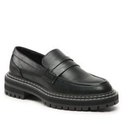 Loafersy ONLY Shoes. Czarne mokasyny damskie ONLY Shoes. Za 189.99 zł.