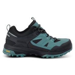 Buty damskie trekkingowe niskie z membraną Regen Vibram. Brązowe obuwie sportowe damskie Regatta, bez wzorów, trekkingowe. W wyprzedaży za 479.99 zł.