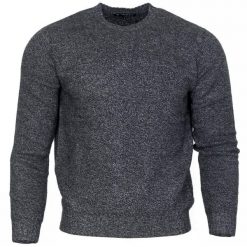 Sweter z kaszmiru Taimen - Ciemnoszary. Szare bluzy męskie TAIMEN, xl, bez wzorów, z kaszmiru, bez kaptura. Za 899.99 zł.