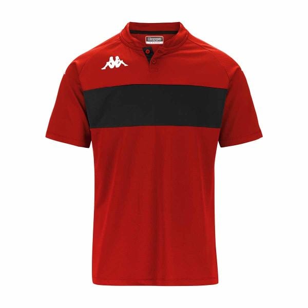 Polo Kappa Dalto. Czarne koszulki polo męskie Kappa, m, bez wzorów, eleganckie, bez ramiączek. Za 195.50 zł.