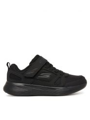 Skechers Sneakersy Back To School: GOrun 400 V2 405090L/BBK Czarny. Czarne buty sportowe chłopięce Skechers, bez wzorów, z materiału, bez zapięcia. Za 179.99 zł.