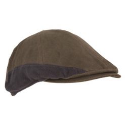 Kaszkiet outdoor. Brązowe czapki i kapelusze męskie SOLOGNAC, bez wzorów, z bawełny, sportowe. Za 39.99 zł.