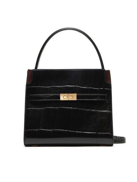 Tory Burch Torebka 162237 Czarny. Czarne torebki do ręki damskie Tory Burch, bez wzorów, ze skóry, bez dodatków. Za 3,349.00 zł.