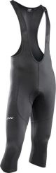 Spodenki rowerowe NORTHWAVE Active Bibknicker 3/4 czarny. Czarne szorty męskie Northwave, m, bez wzorów, z materiału, wakacyjne. Za 279.00 zł.