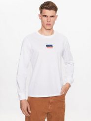 Levi's® Longsleeve Graphic Mini 36015-0158 Biały Regular Fit. Białe bluzki z długim rękawem męskie m, bez wzorów, z bawełny, bez kołnierzyka. Za 99.99 zł.