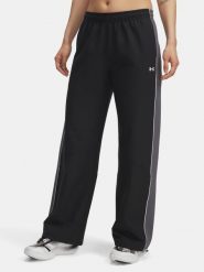 Damskie spodnie sportowe Under Armour UA Rival Swoven Pant-BLK. Czarne spodnie sportowe damskie Under Armour, l, bez wzorów, z materiału, na fitness i siłownię. Za 324.98 zł.