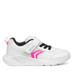 Sneakersy Geox. Niebieskie trampki i tenisówki chłopięce Geox, bez wzorów, bez zapięcia. Za 169.99 zł.