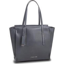 Torebka CALVIN KLEIN - Frame Large Shopper K60K604453 008. Szare torebki shopper damskie Calvin Klein, ze skóry ekologicznej. Za 649.00 zł.